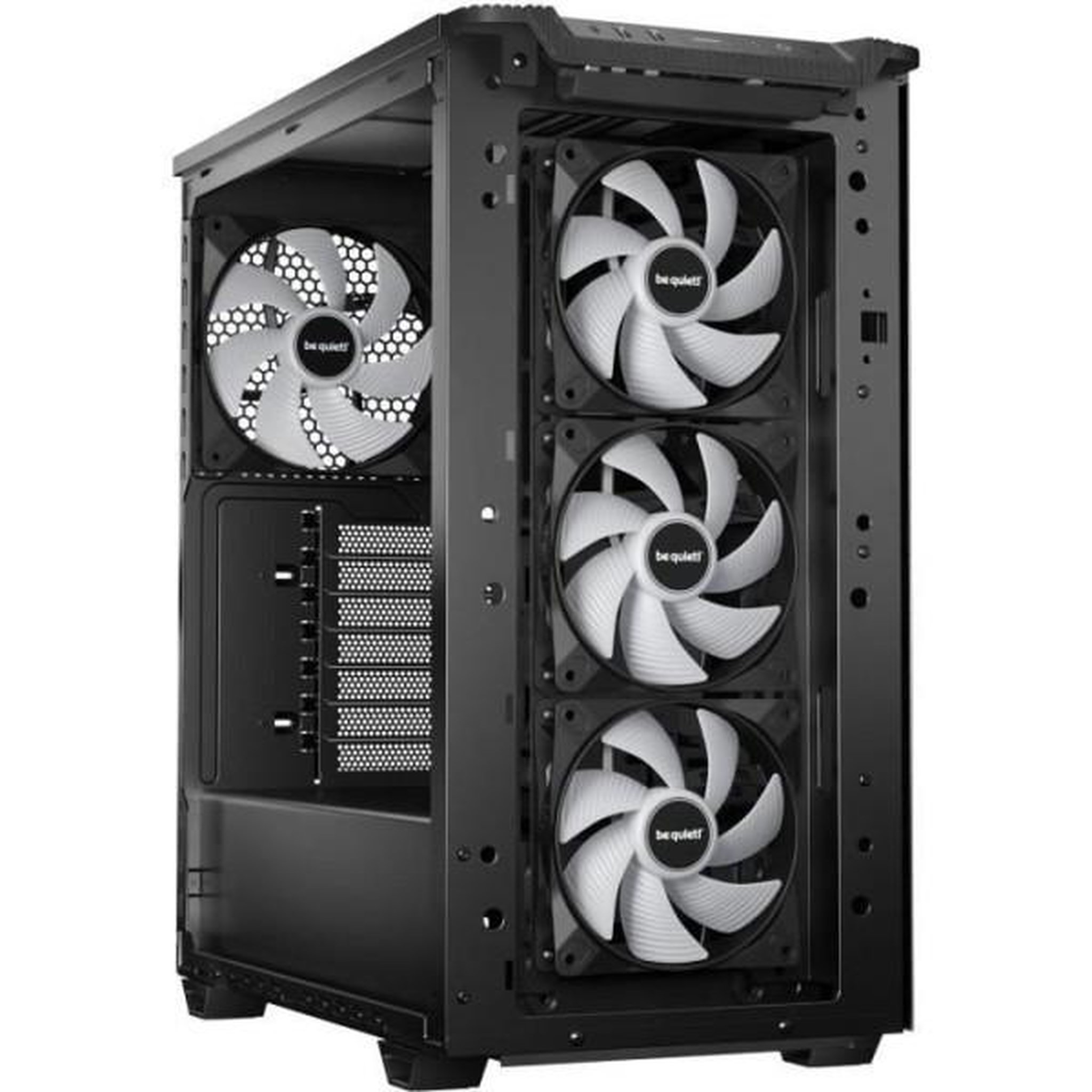 Voir la diapositive 2 : BE QUIET Boîtier pc - be quiet! - pure base 501 lx - noir - tour midi - atx