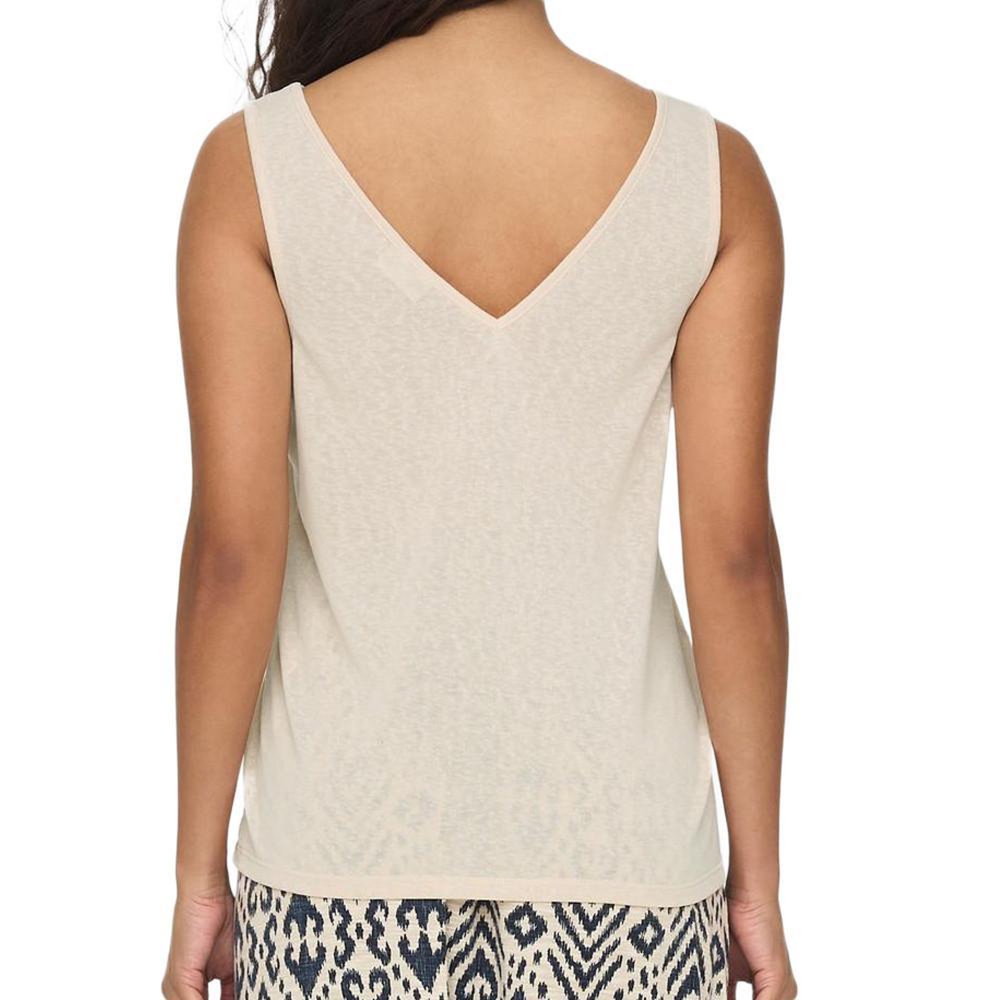 Voir la diapositive 2 : JACQUELINE DE YONG Débardeur Beige Femme JDY Faustina 15249543