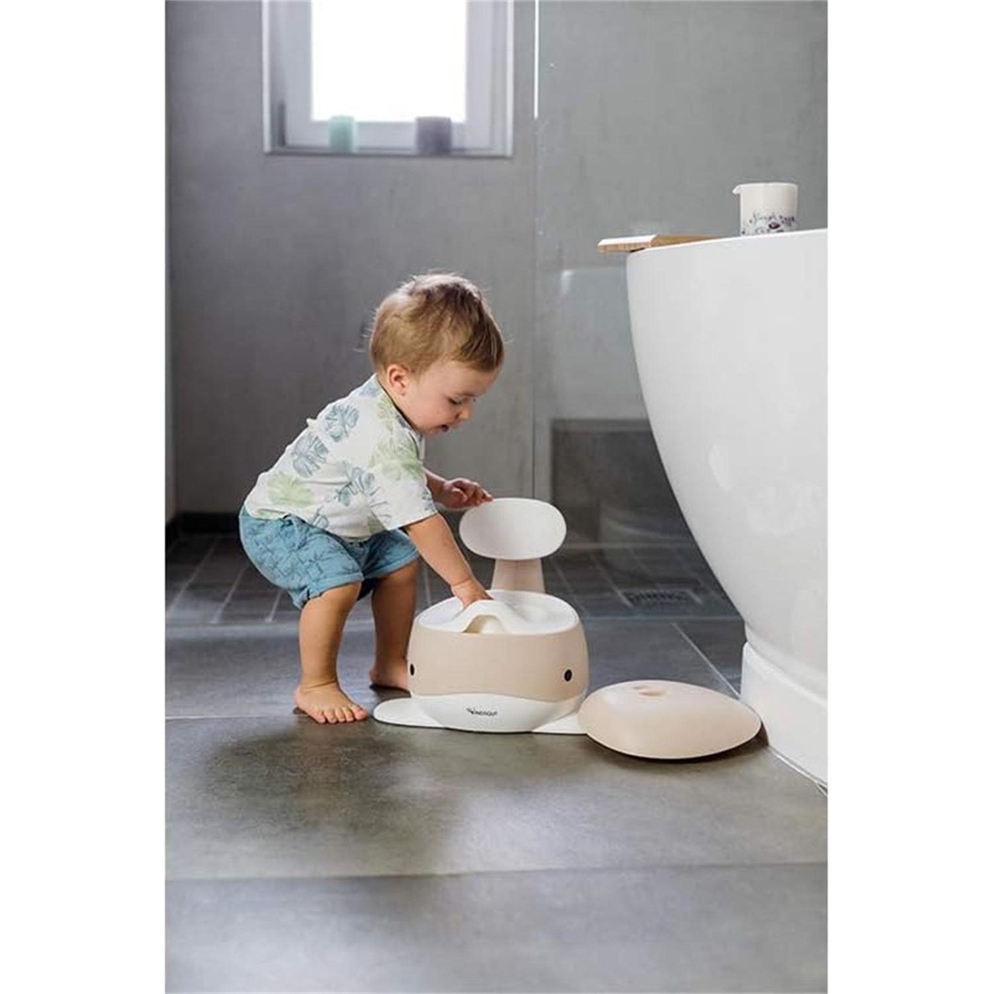 Voir la diapositive 4 : KINDSGUT Pot pour bébé, design de baleine adapté aux enfants
