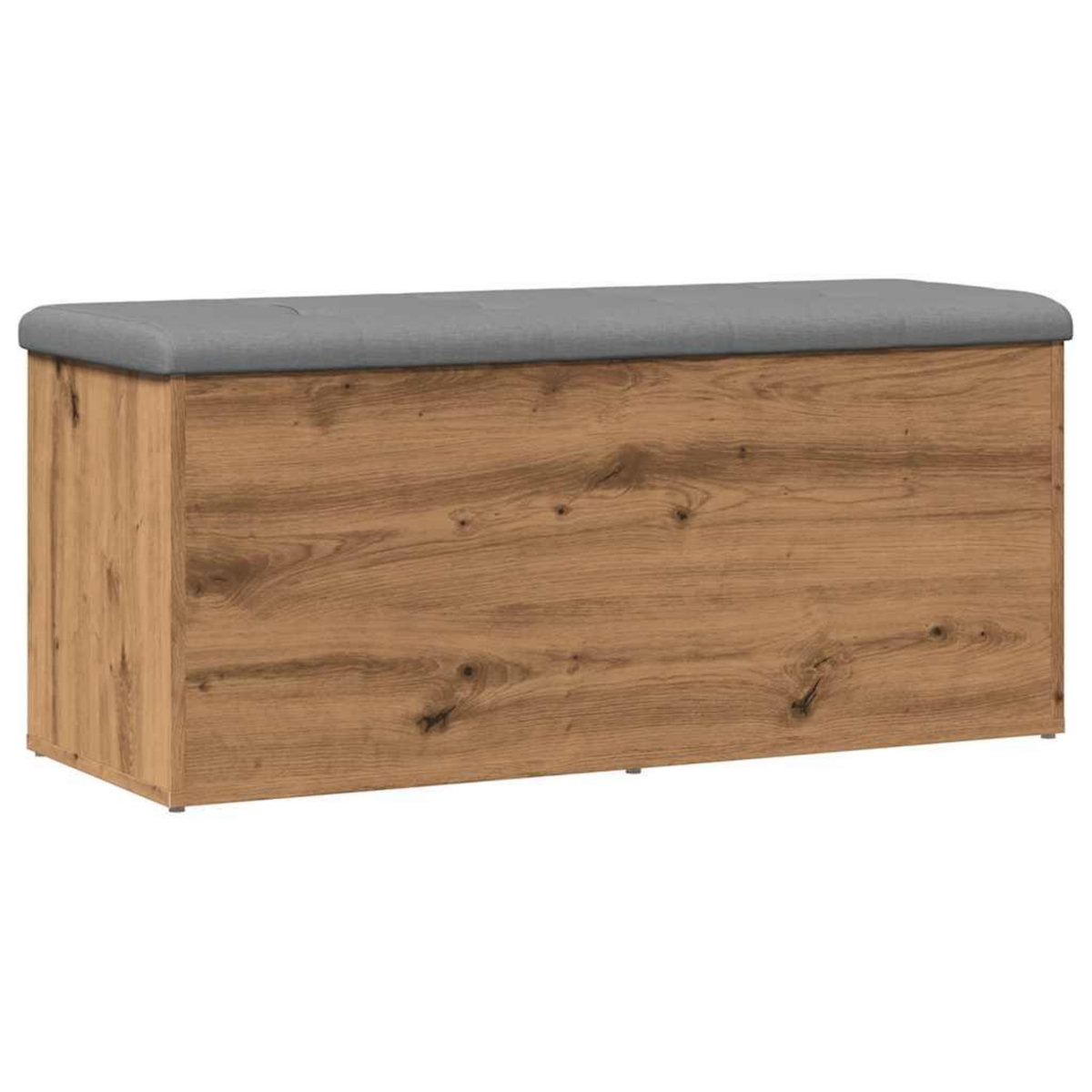 VIDAXL Banc de rangement chene artisanal 102x42x45cm bois d'ingenierie
