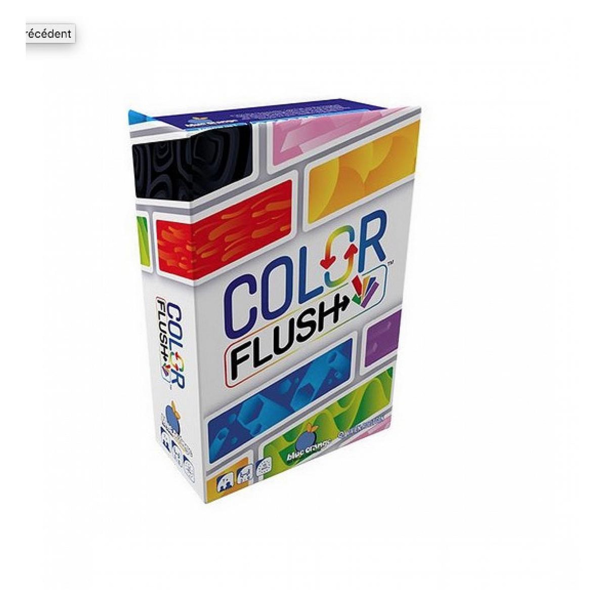 Blue orange Color Flush jeux de cartes