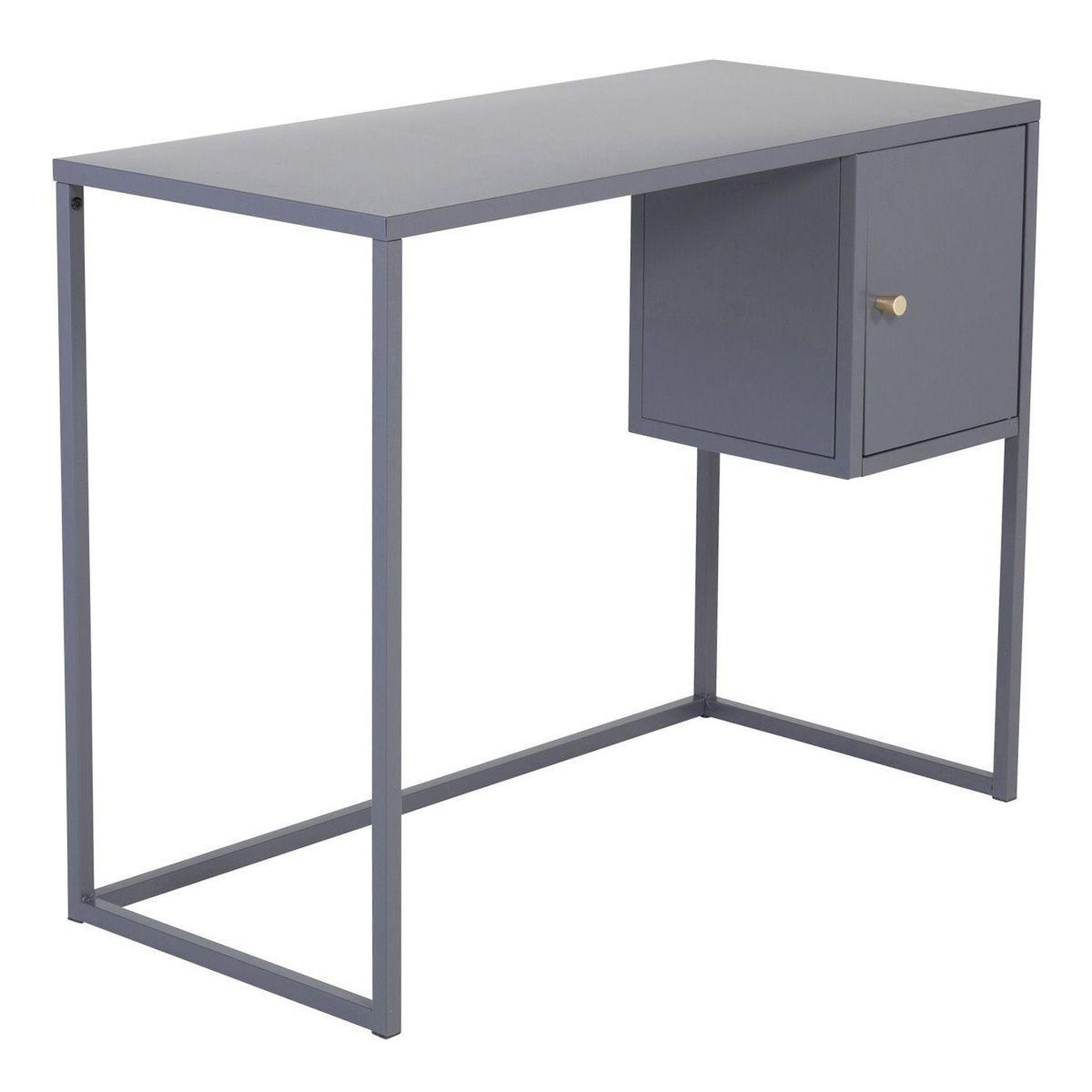 Paris Prix Bureau design avec porte  bakal  95cm gris