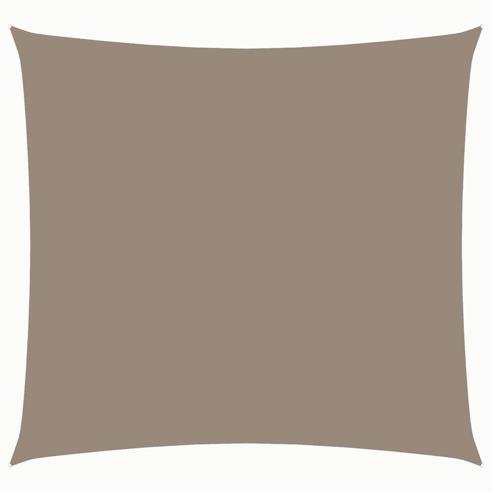 Voir la diapositive 2 : VIDAXL Voile de parasol tissu oxford carre 3,6x3,6 m taupe