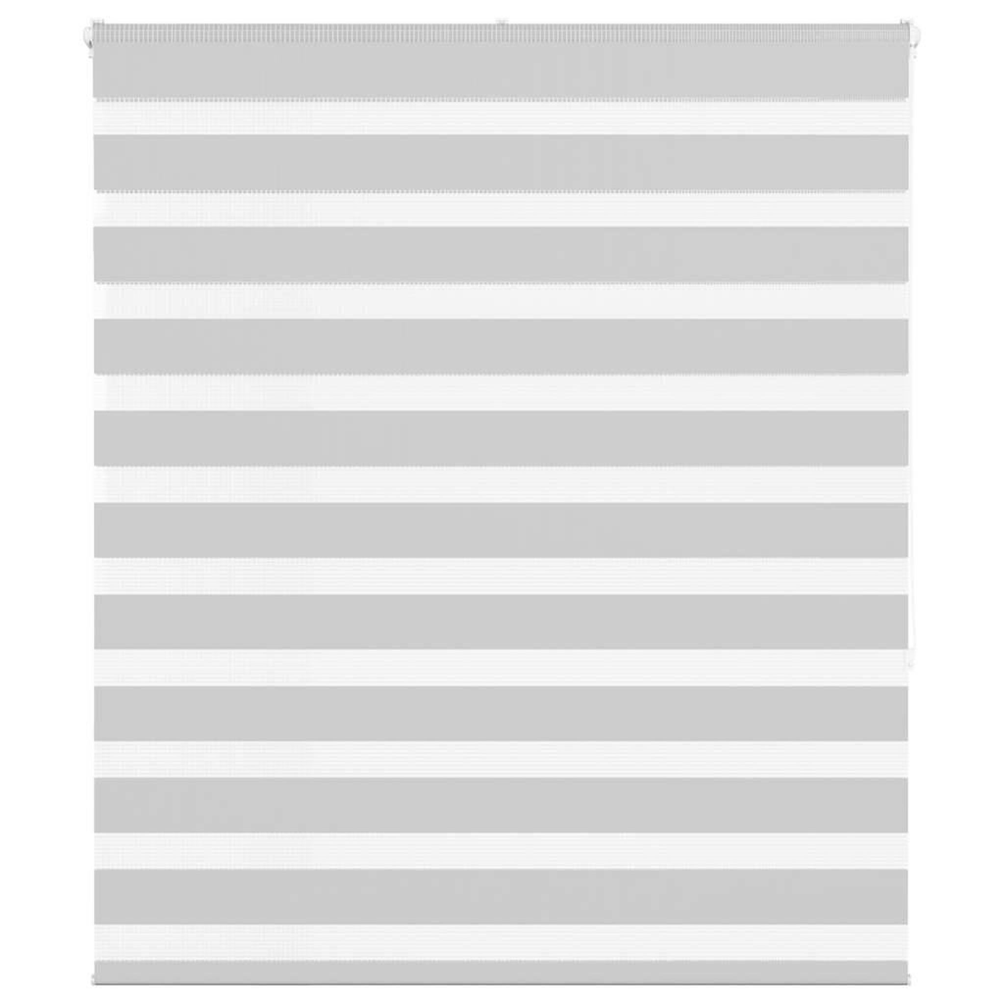VIDAXL Store zebre gris clair largeur du tissu 120,9 cm polyester