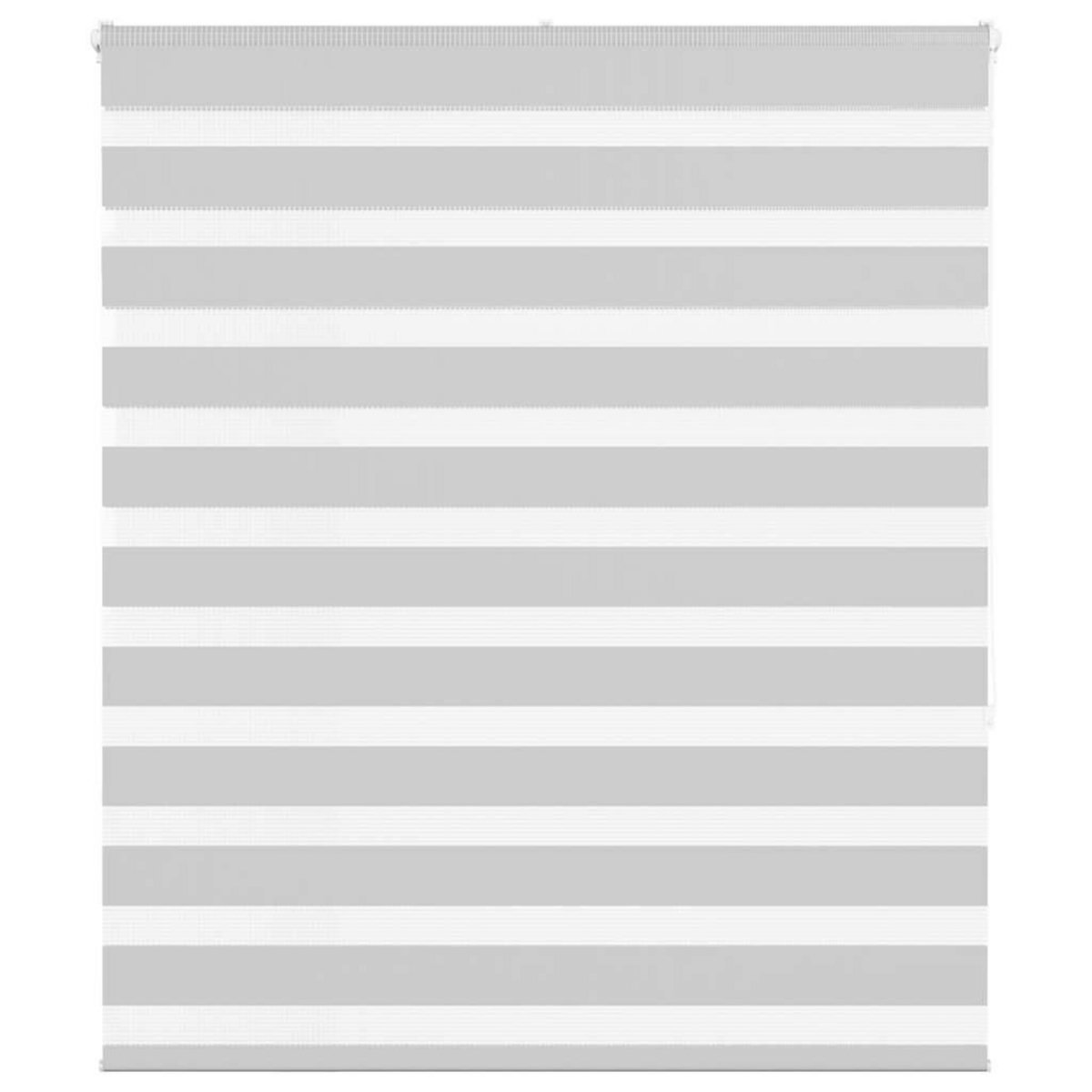 VIDAXL Store zebre gris clair largeur du tissu 120,9 cm polyester