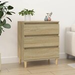 VIDAXL Buffet Chene sonoma 60x35x70 cm Bois d'ingenierie