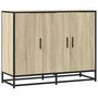 Voir la diapositive 2 : VIDAXL Buffet chene sonoma 94x35x76 cm bois d'ingenierie