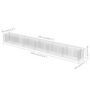 Voir la diapositive 6 : VIDAXL Lit sureleve a gabion Acier galvanise 540x50x50 cm