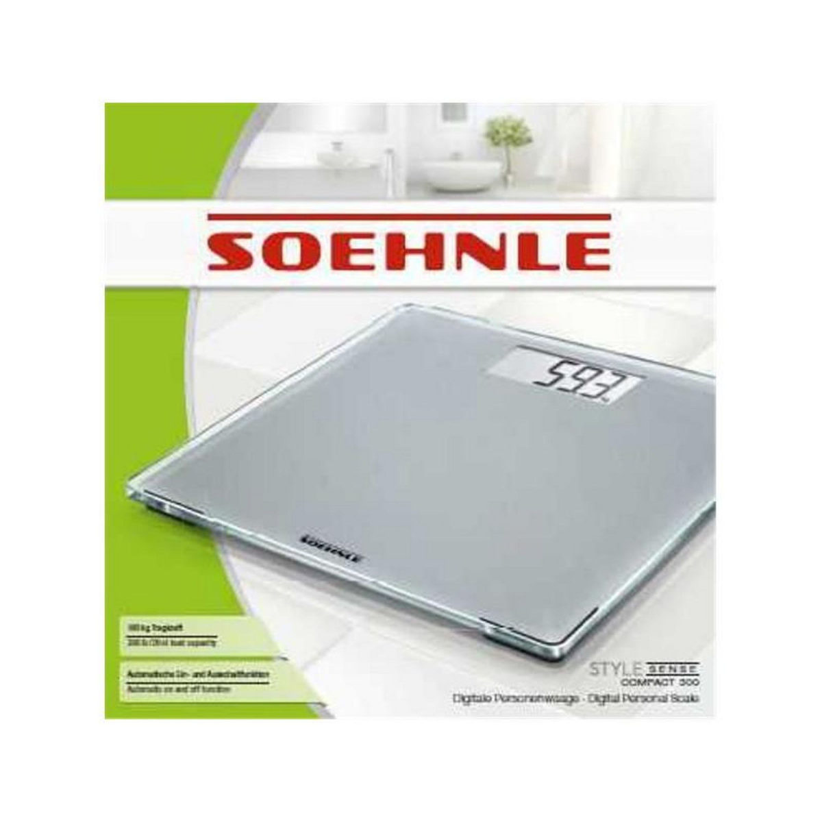 Soehnle Pèse-personne electronique 180kg/100g - 0763852
