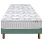Voir la diapositive 1 : IDLITERIE Ensemble matelas à ressorts 5 zones ÉTOILE avec sommier - confort français