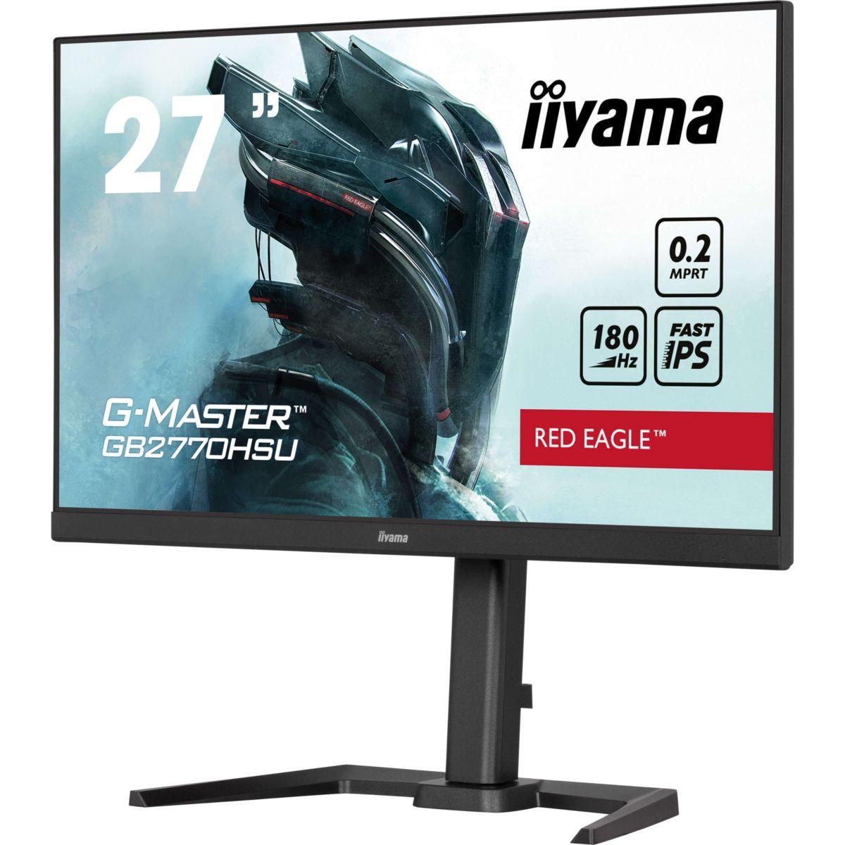 Iiyama Ecran PC Gamer G-Master GB2770HSU-B6 27'' Fats IPS