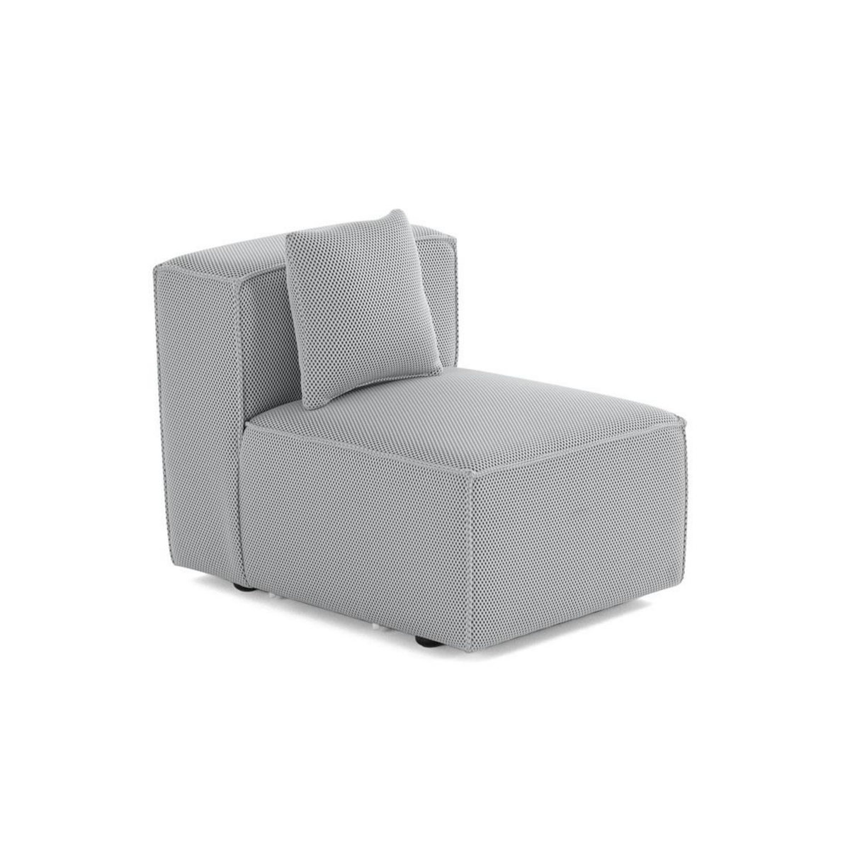 LISA DESIGN Arty - module d'assise - en tissu mailles 3d