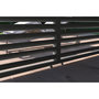 Voir la diapositive 6 : Panneau brise-vue Aluminium Pergola Bioclimatique OMBREA® - largeur 1 m - Anthracite - ventelles horizontales