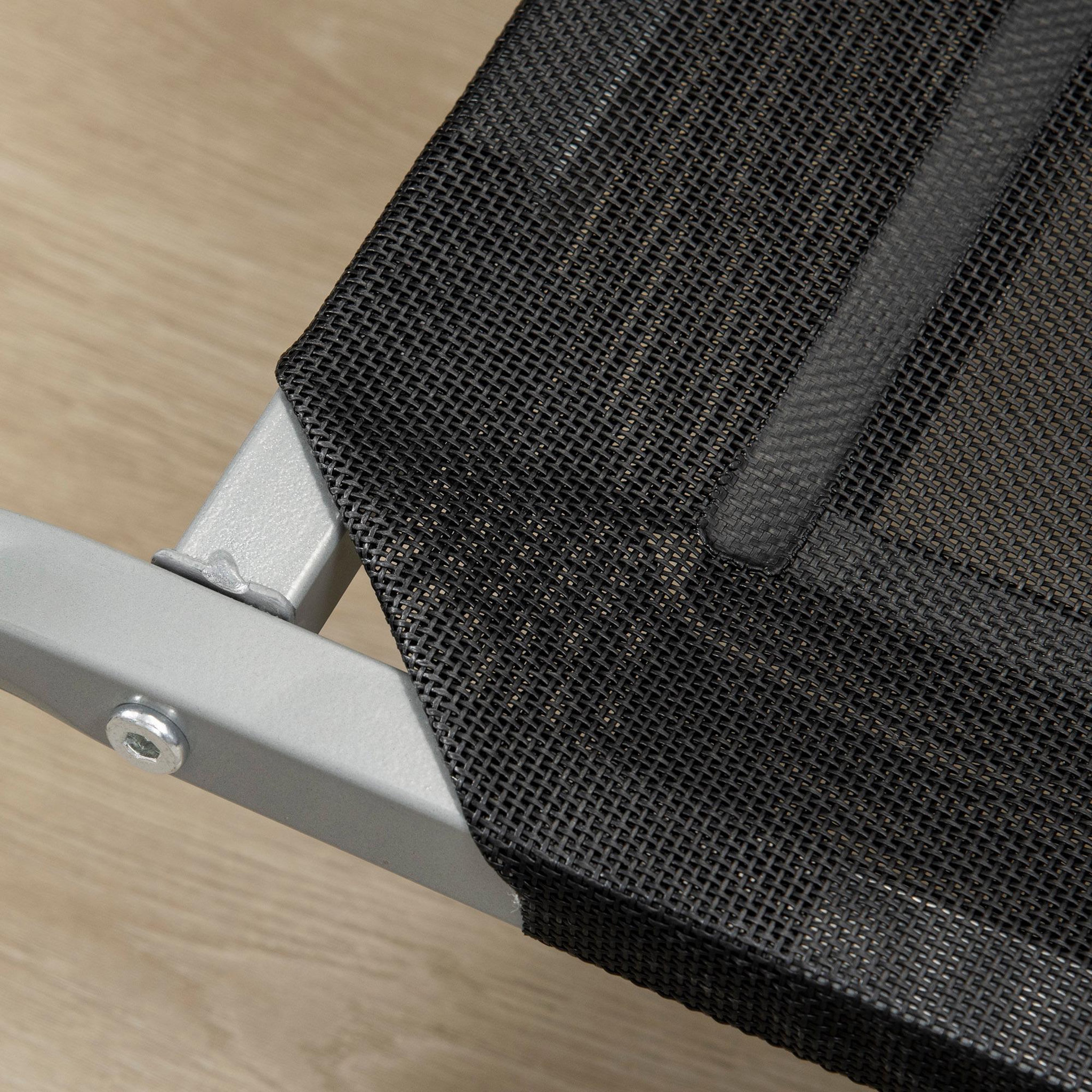 Voir la diapositive 4 : PAWHUT Lit pour chien chat xl grand confort sur pied - dim. 110 x 75 x 20 cm - métal gris textilène micro-perforé noir