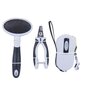 Voir la diapositive 1 : DIVERS Accessoires de toilettage pour chien - Brosse, coupe-ongle et laisse