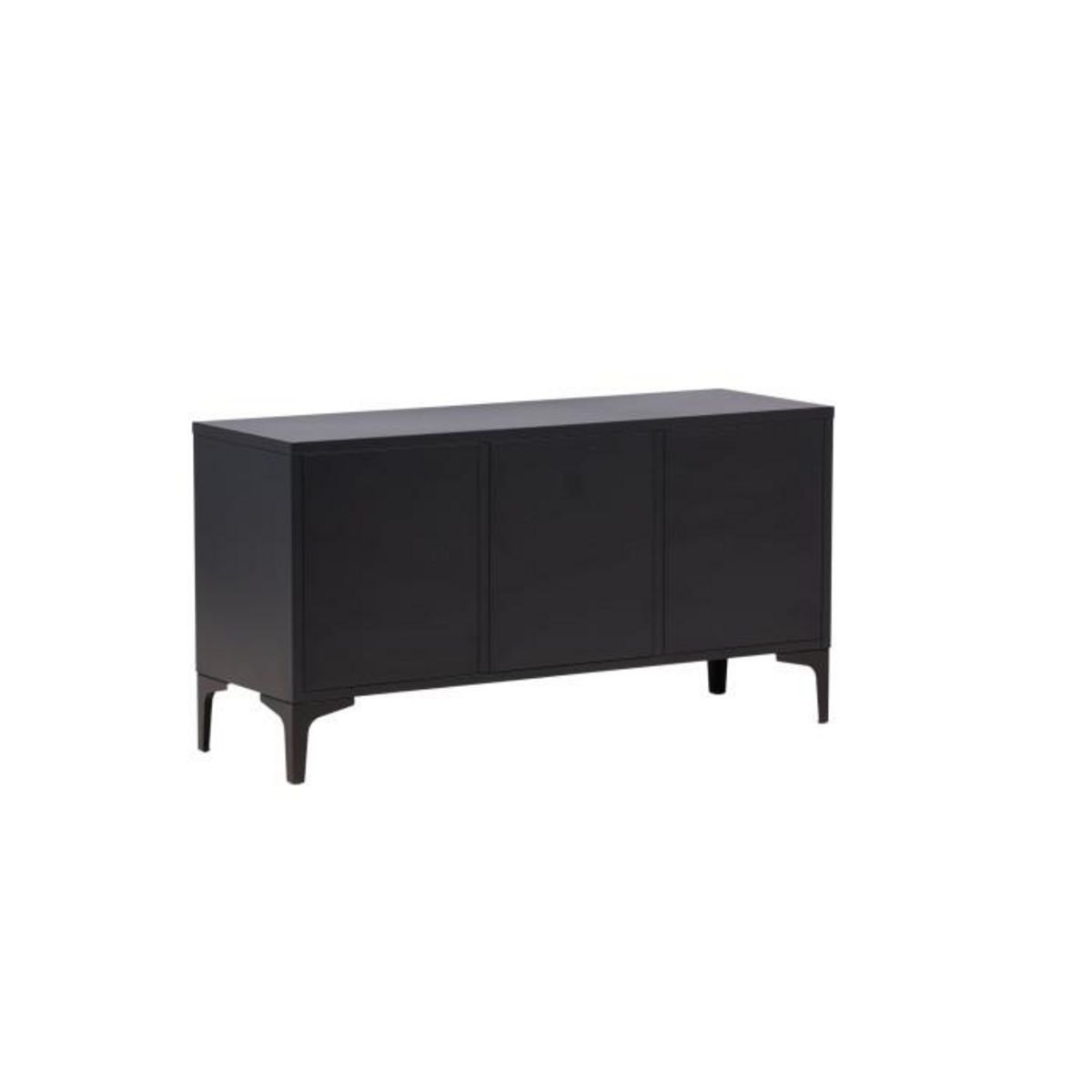 Paris Prix Meuble TV 2 Portes  Piring  120cm Noir