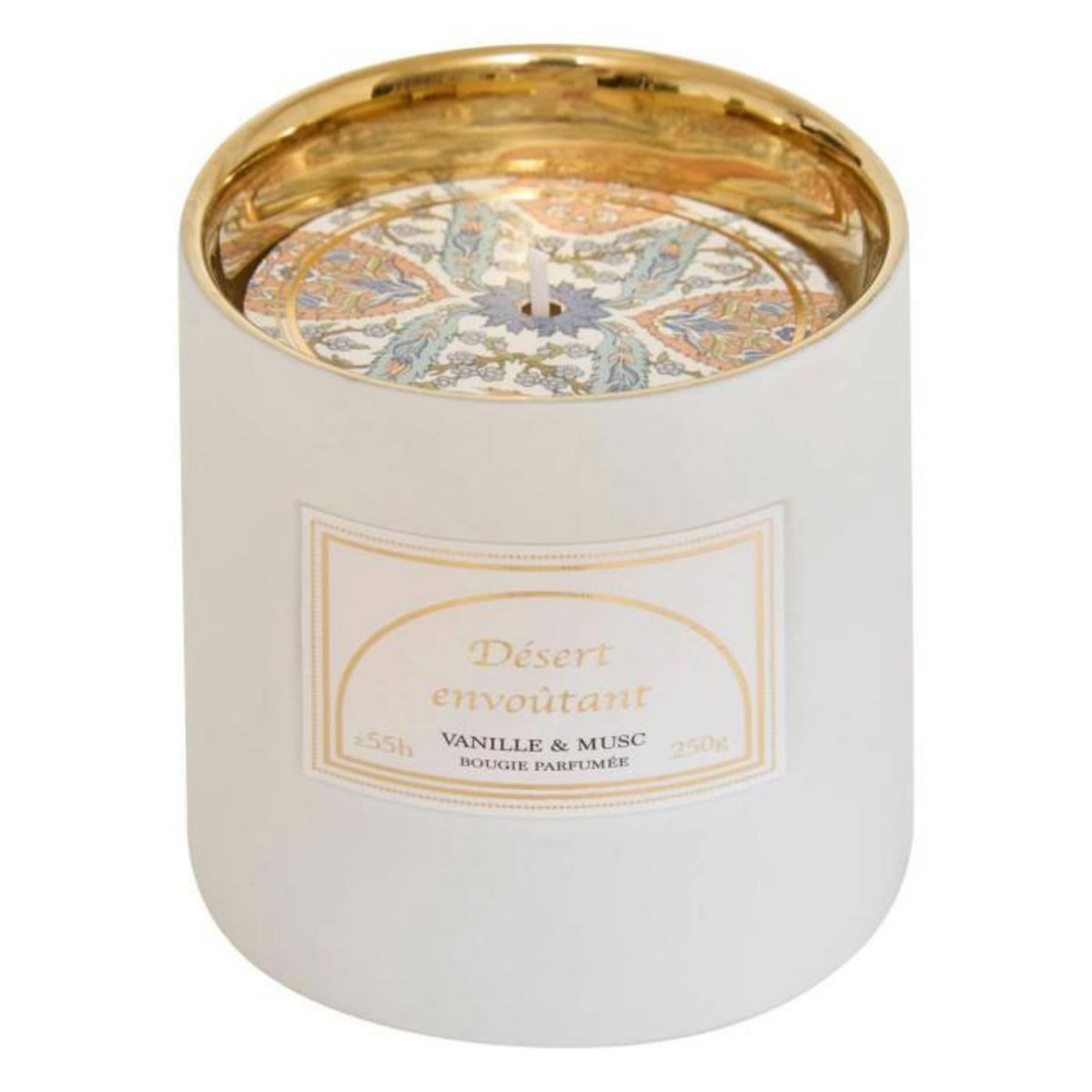 ATMOSPHERA Bougie Parfumée en Céramique  Lucia  250g Vanille & Musc