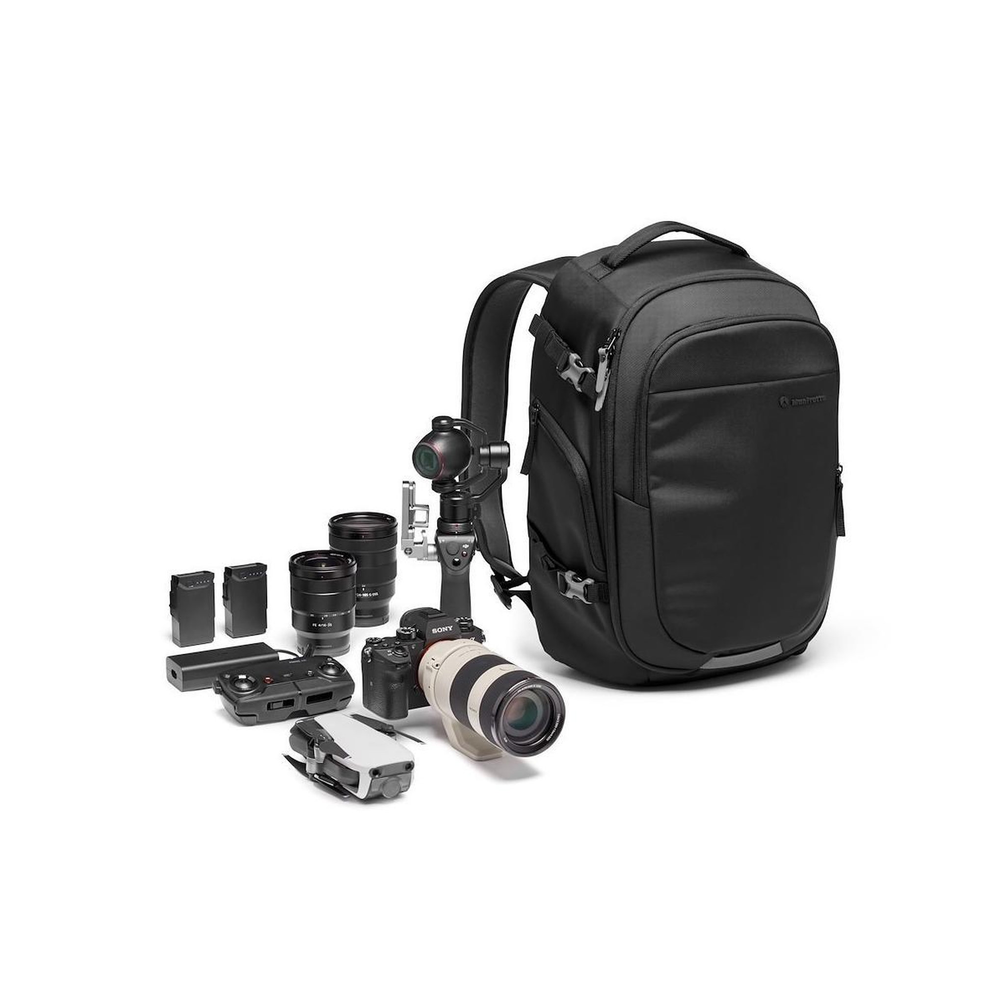 Voir la diapositive 3 : MANFROTTO Manfrotto mb ma3-bp-gm étui et housse d'appareils photo sac à dos noir