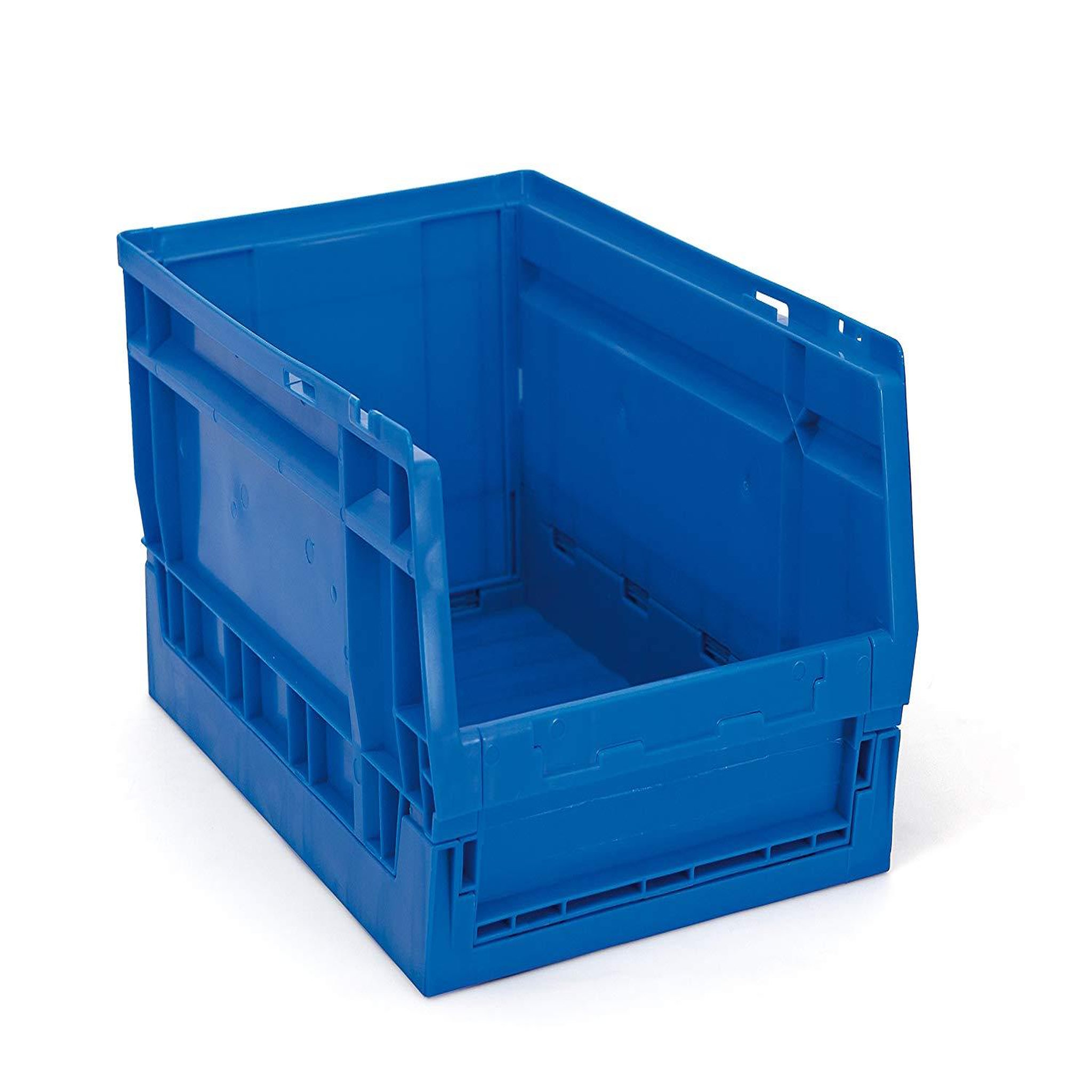 OUTIFRANCE Bac de rangemement pliable bleu 8,5 L