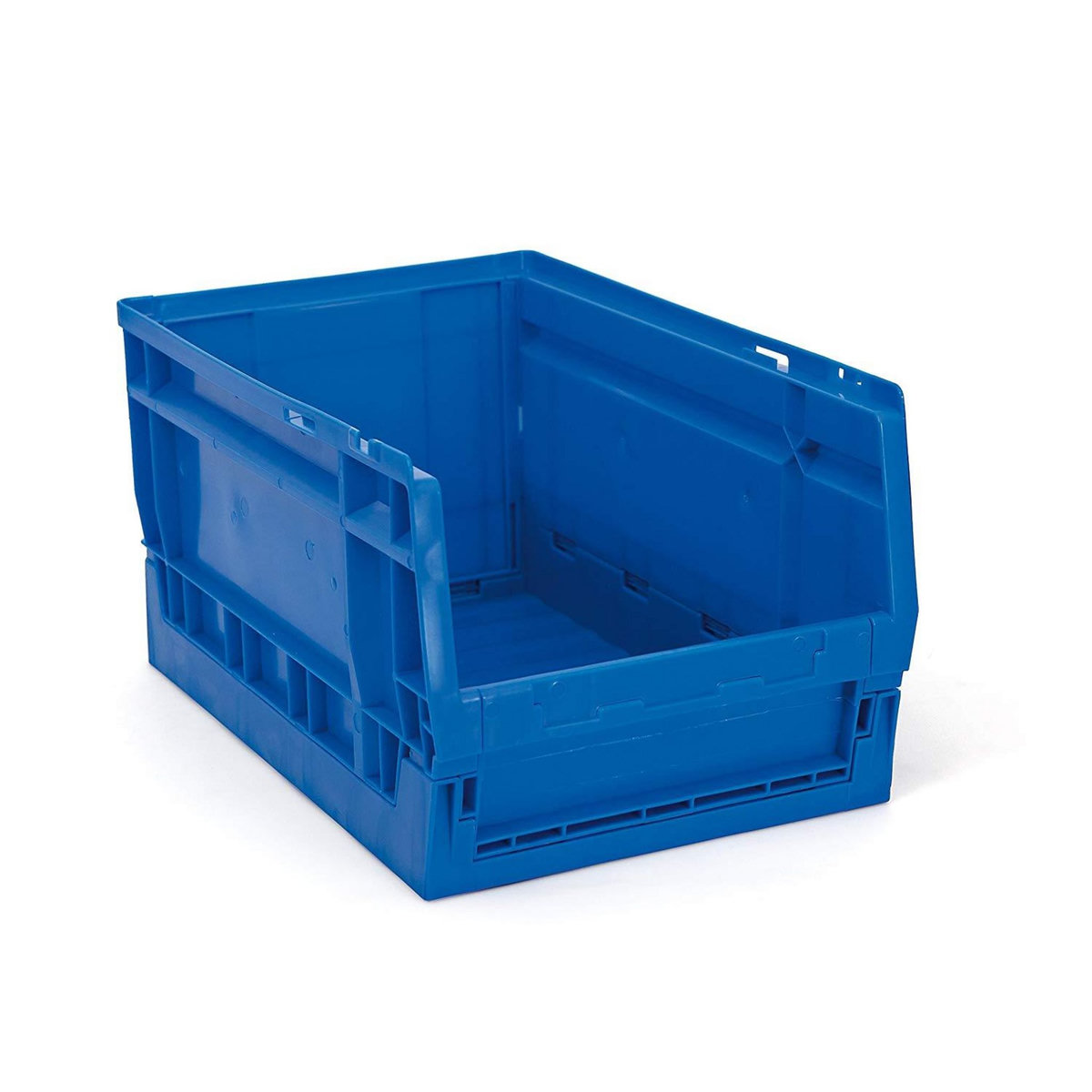 OUTIFRANCE Bac de rangemement pliable bleu 8,5 L