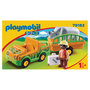 Voir la diapositive 2 : PLAYMOBIL 70182 - 1.2.3 - Vétérinaire avec véhicule et rhinocéros