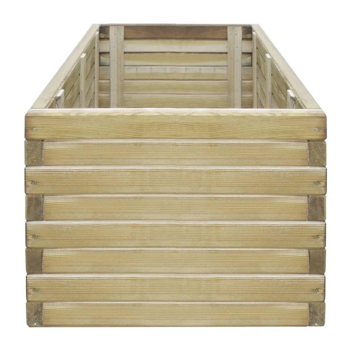 VIDAXL Lit sureleve rectangulaire 100x50x40 cm bois