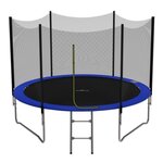 JUMP4FUN Trampoline pour enfant Jump4Fun Deluxe filet extérieur -10FT (305 cm)