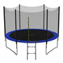 Voir la diapositive 1 : JUMP4FUN Trampoline pour enfant Jump4Fun Deluxe filet extérieur -10FT (305 cm)