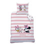 Voir la diapositive 3 : MINNIE Parure housse de couette enfant en coton 57 fils MINNIE COLLEGE 