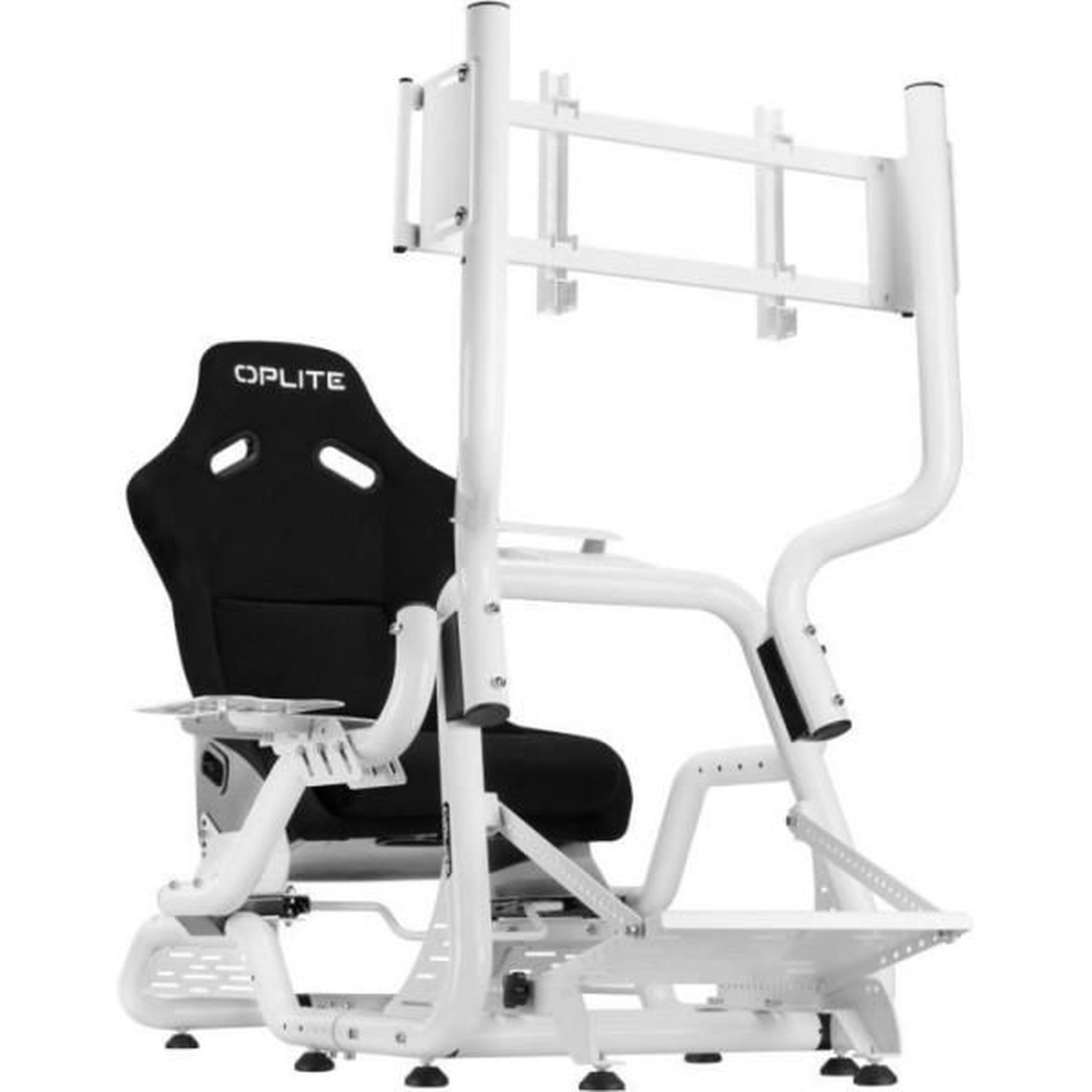 Voir la diapositive 4 : OPLITE Support écran - OPLITE - Pour cockpit GTR S3/S8 - Blanc - Compatible toutes générations GTR