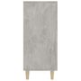 Voir la diapositive 5 : VIDAXL Buffet gris beton 90x34x80 cm bois d'ingenierie