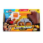 ZURU XShot Pistolet Sherif avec sons et lumieres