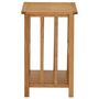 Voir la diapositive 3 : VIDAXL Table a revues 45x35x55 cm Bois de chene solide