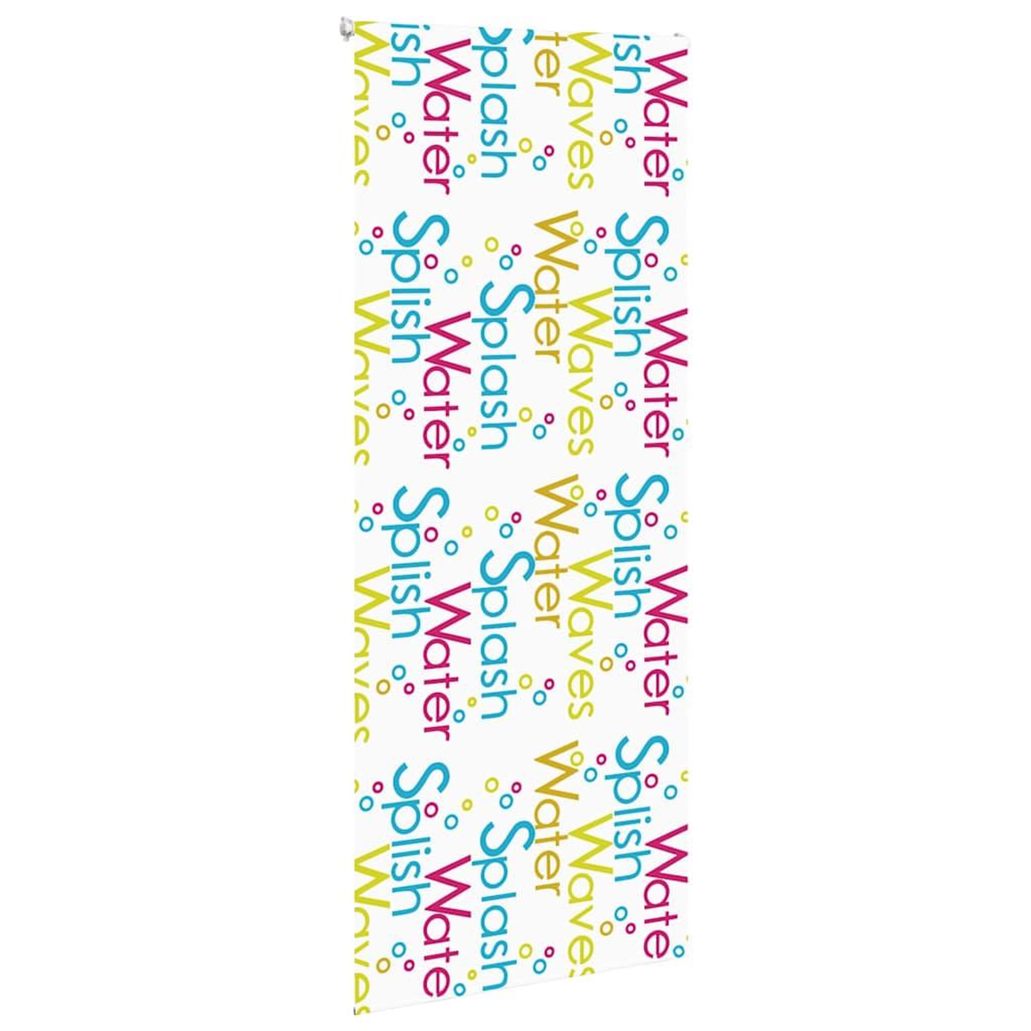 Voir la diapositive 3 : VIDAXL Store enrouleur de douche 90x240 cm largeur du tissu 86 cm