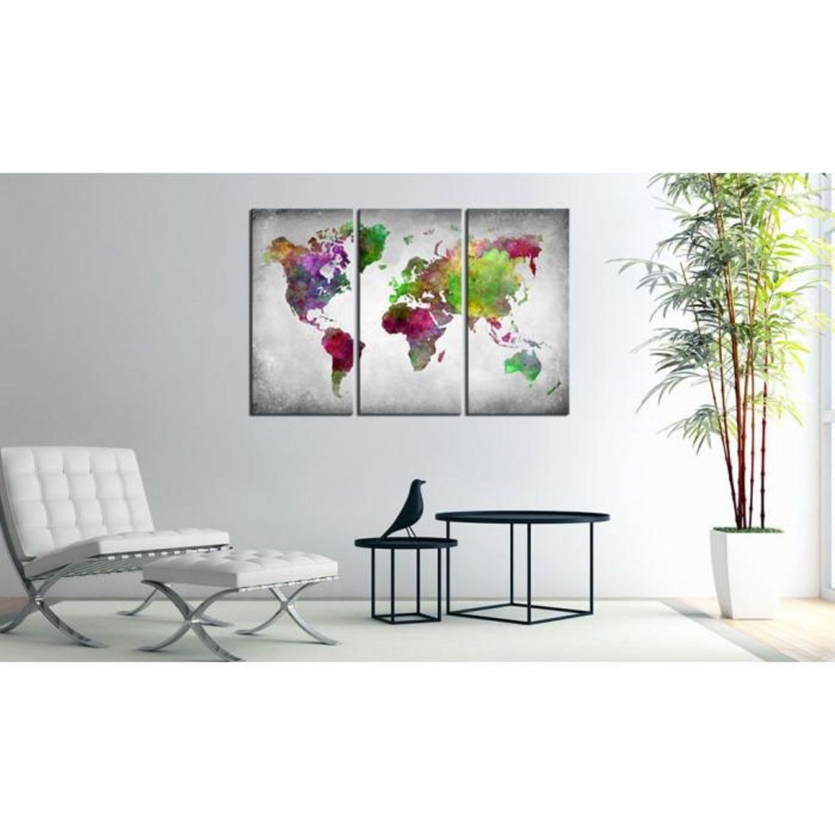 Paris Prix Tableau en Liège  Carte du Monde - Diversity of World