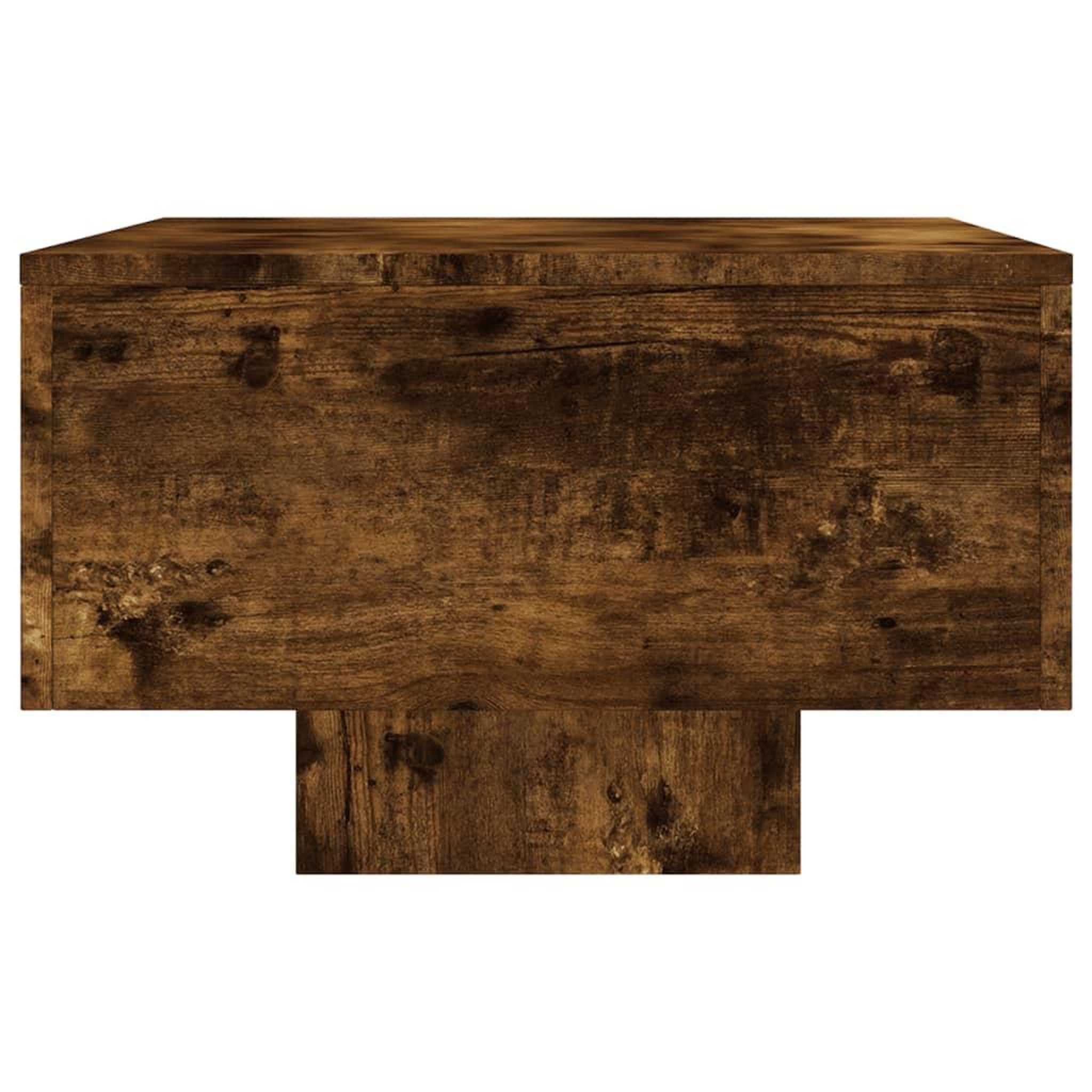 Voir la diapositive 5 : VIDAXL Table basse chene fume 100x49,5x31 cm bois d'ingenierie