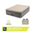 INTEX Matelas gonflable - INTEX - Prime Comfort - 2 personnes - 152 x 203 x 51 cm - Gris
