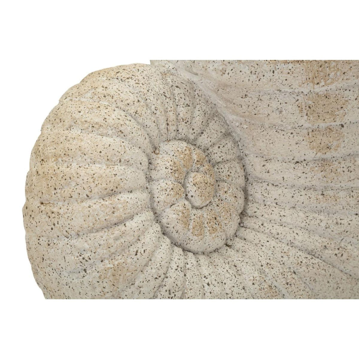Paris Prix Vase Design Effet Sable  Shell  33cm Beige