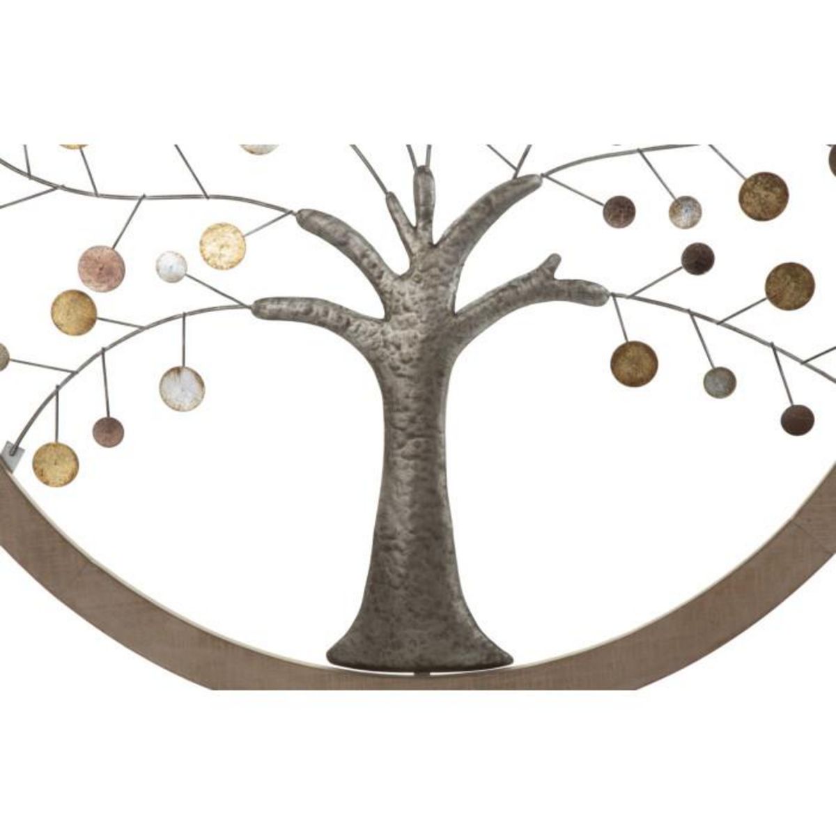 Paris Prix Déco Murale Ronde  Arbre de Vie  80cm Multicolore