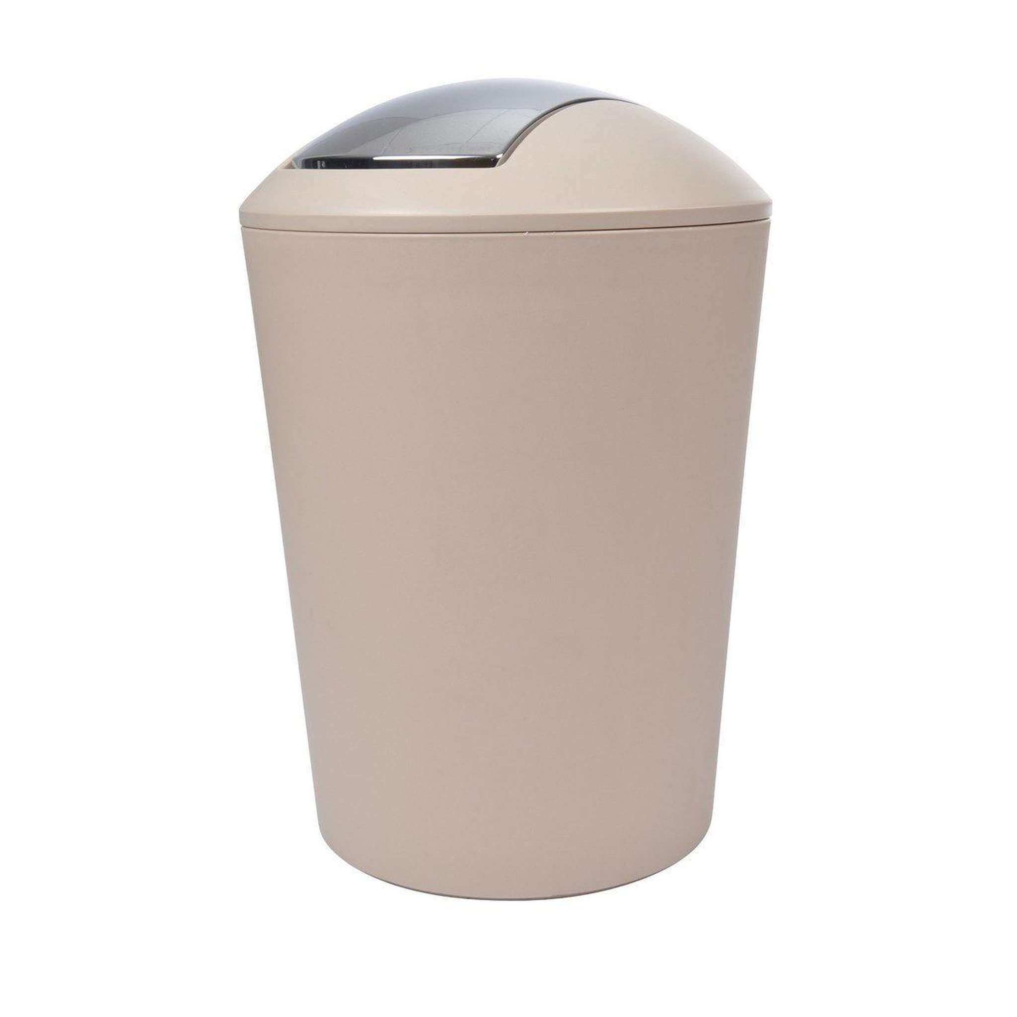 Douceur d'Intérieur Poubelle à Bascule  Vitamine II  5L Taupe