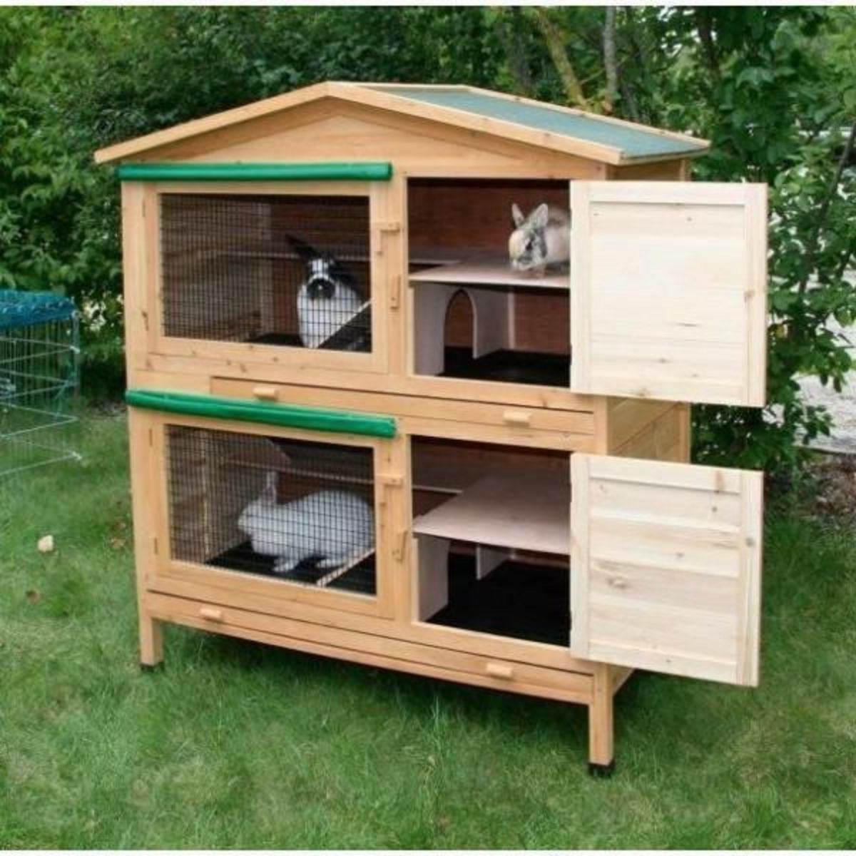 KERBL Kerbl Maison pour rongeurs Appartment 118 x 61 x 130 cm Bois