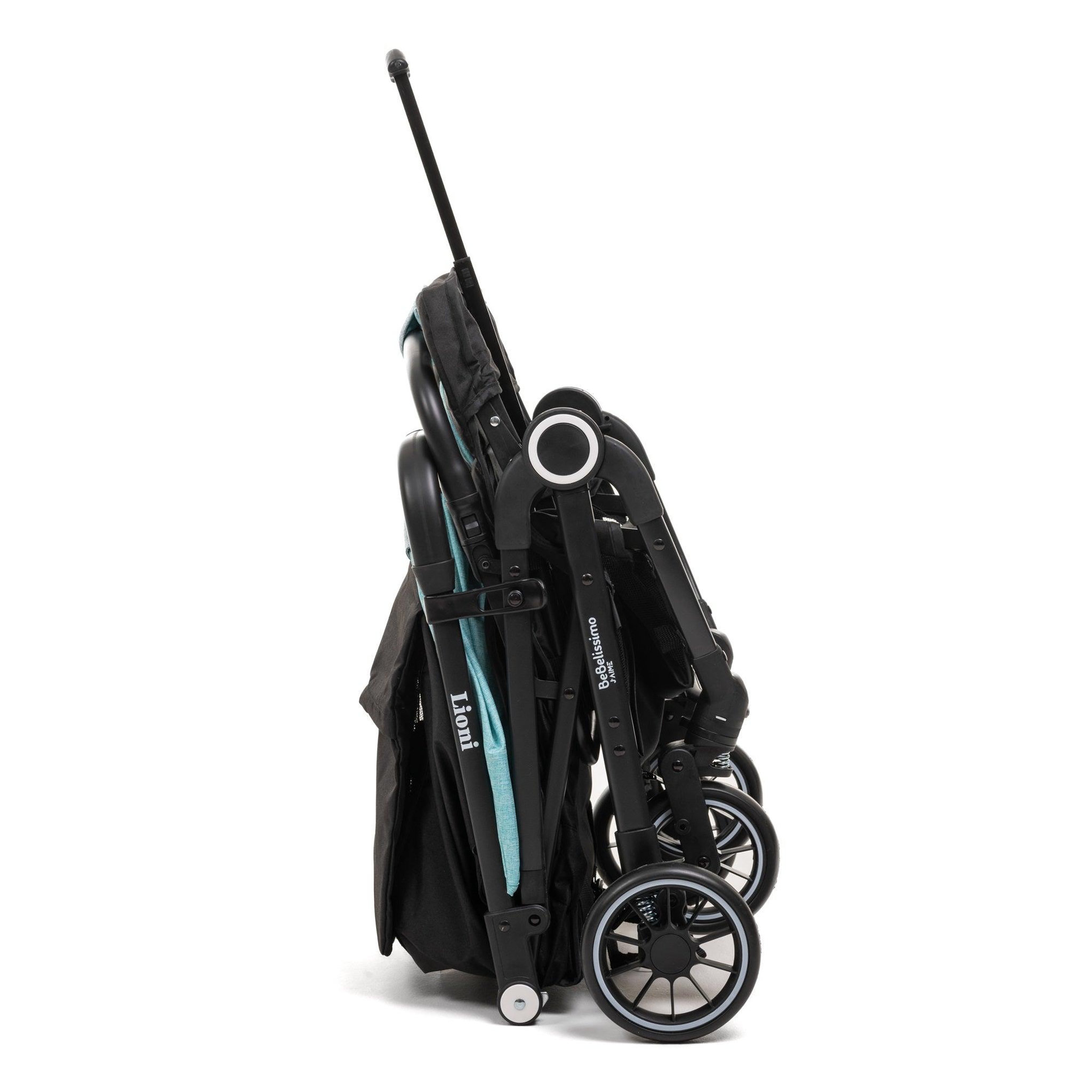 Voir la diapositive 4 : BEBELISSIMO Bebelissimo - Poussette bébé Citadine Ultra Compacte - De 0 à 36 mois - Lioni -0-22kg - vert