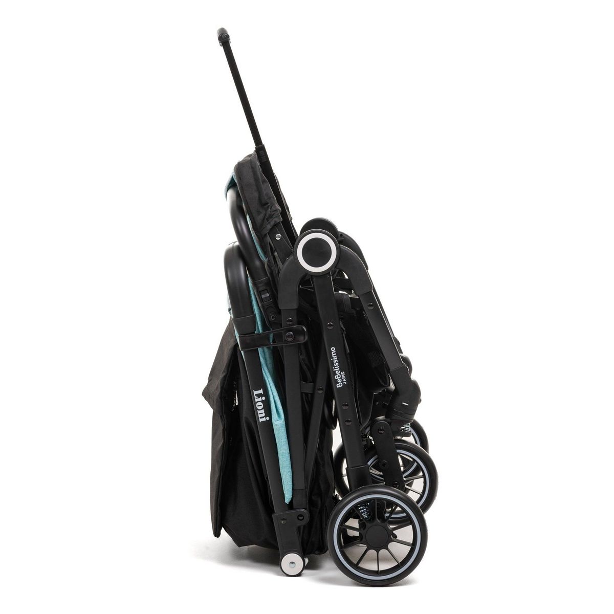 BEBELISSIMO Bebelissimo - Poussette bébé Citadine Ultra Compacte - De 0 à 36 mois - Lioni -0-22kg - vert