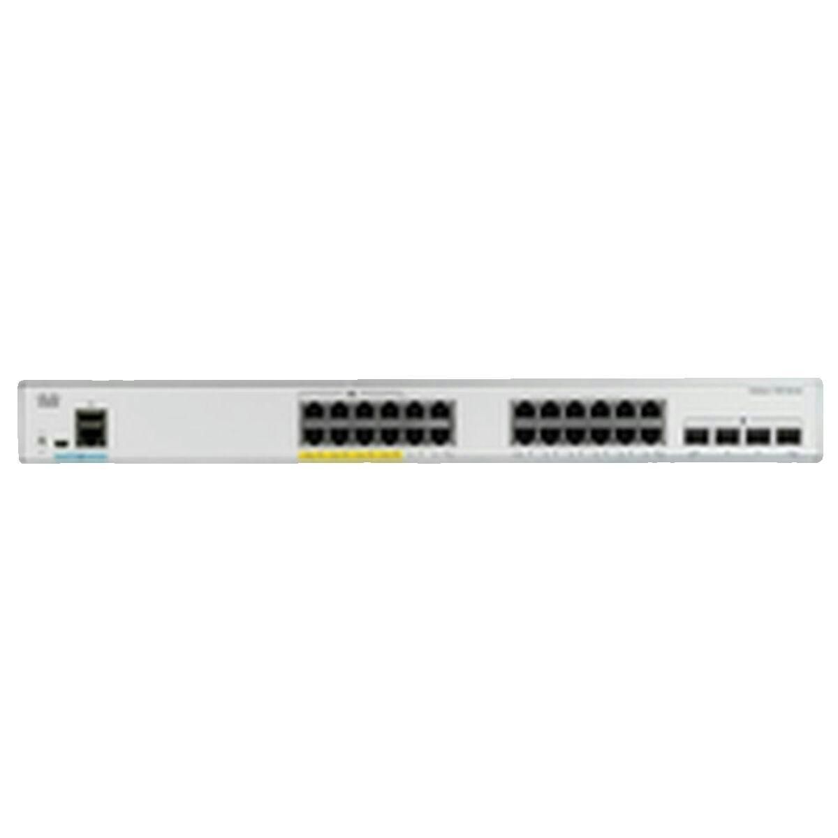 Cisco Commutateur Cisco Catalyst 1000-24P-4G-L 24 ports PoE+ Gigabit Ethernet