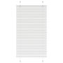 Voir la diapositive 1 : VIDAXL Store plisse blanc 80x100 cm largeur du tissu 79,4 cm polyester