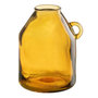 Voir la diapositive 1 : Paris Prix Vase Anse en Verre  Bouteille  25cm Ocre