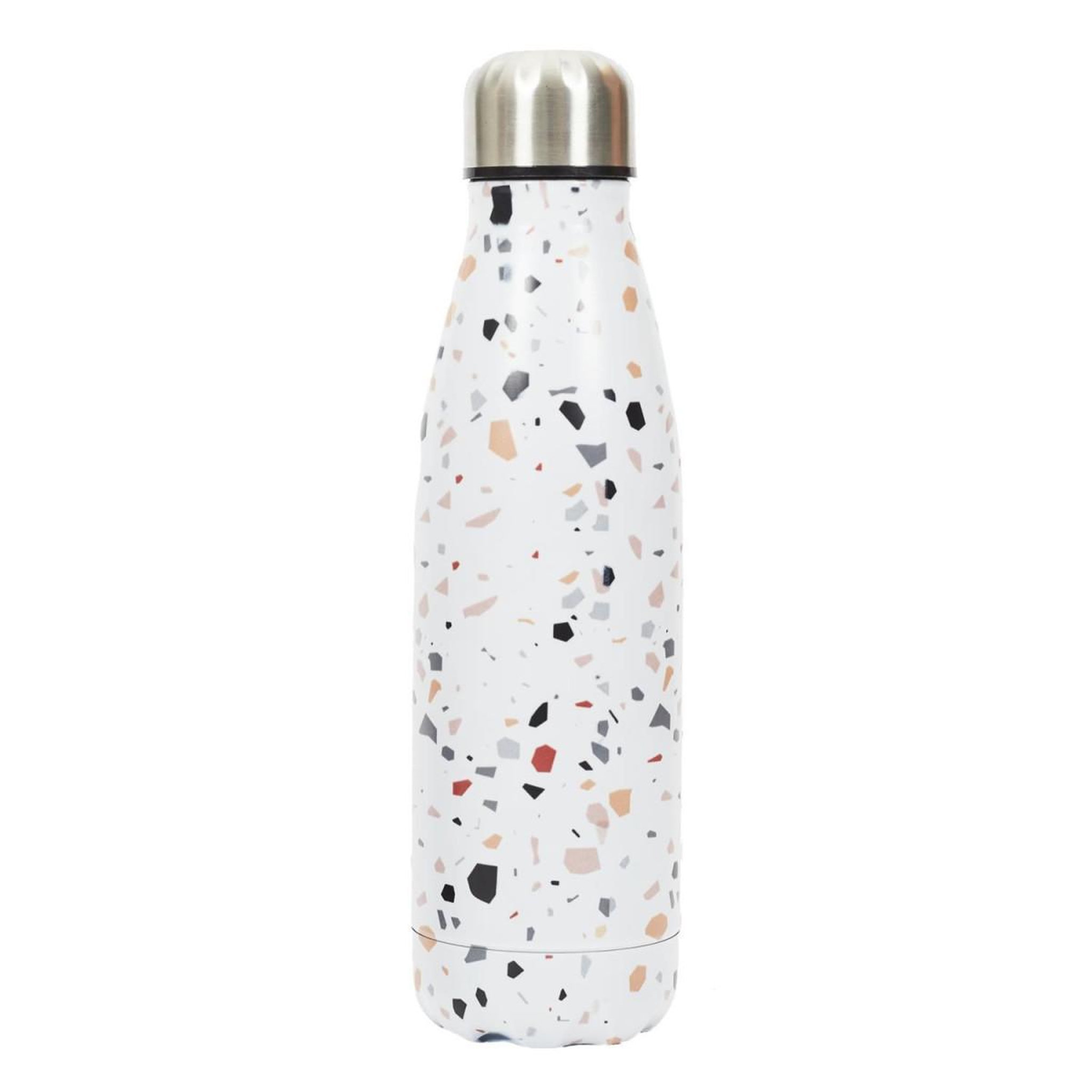 Voir la diapositive 3 : COOK CONCEPT Lot de 2 bouteilles isothermes  pochon  50cl blanc