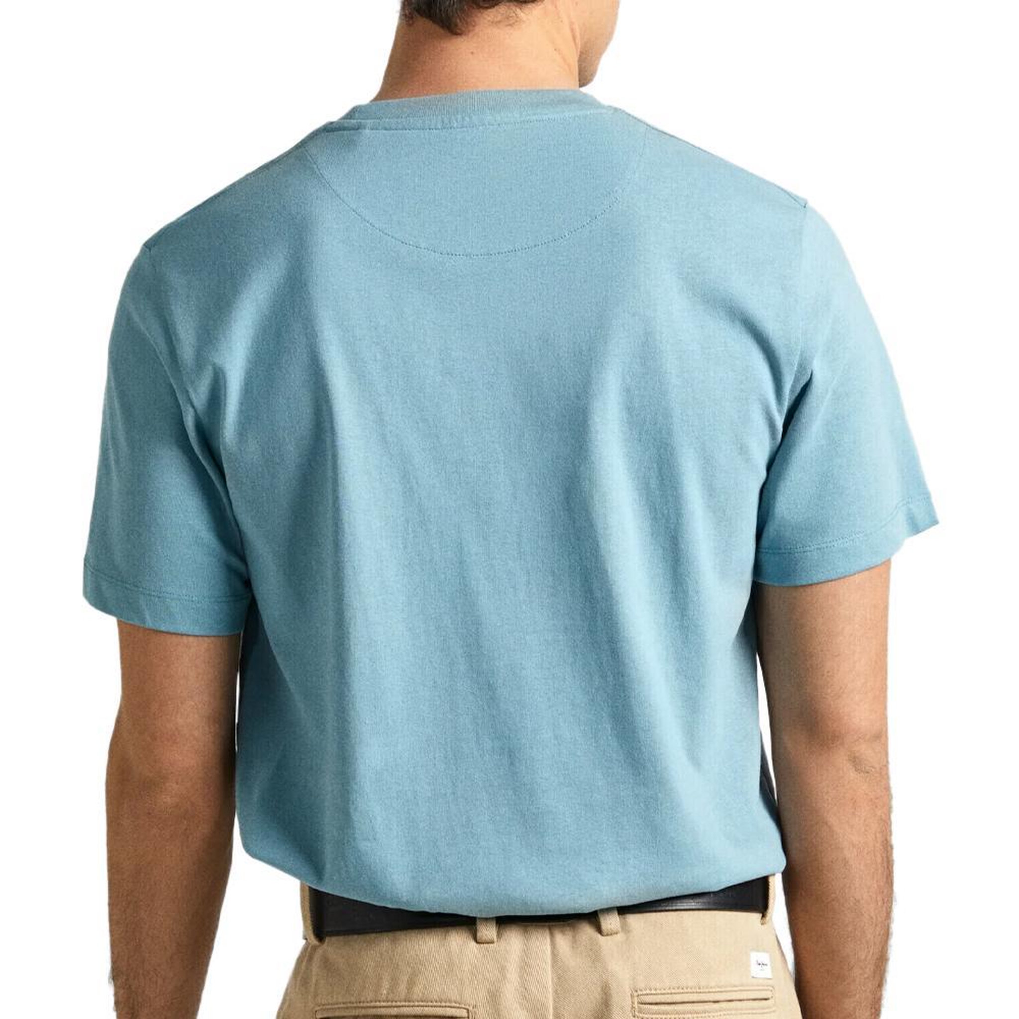 Voir la diapositive 2 : Pepe Jeans T-shirt Bleu Clair Homme Pepe jeans Connor