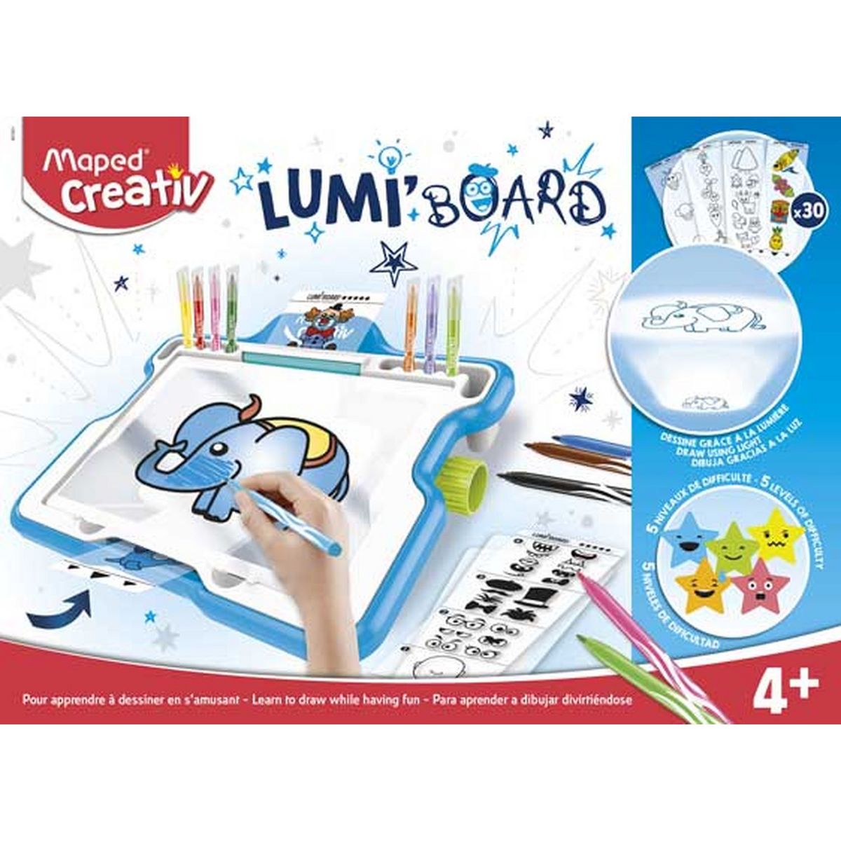 MAPED LUMI BOARDS - Machine à dessiner lumineuse 