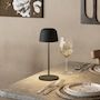 Voir la diapositive 6 : Lumisky Lampe de table sans fil SOPHIA Gris anthracite Aluminium H28CM